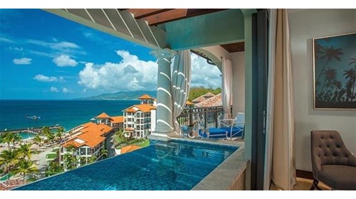 Skypool Suite at Sandals Grenada