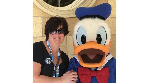 With Disneyland Donald