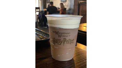 There's nothing like a frozen Butterbeer!
