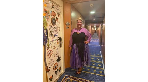 Ursula for the Halloween Party on DCL