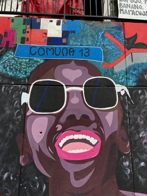 Mural in Comuna 13