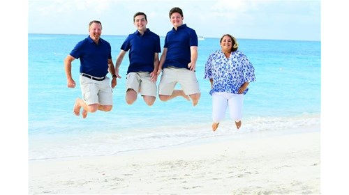 My family at Beaches Turks & Caicos