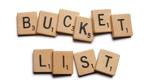 What's on YOUR Bucket List?