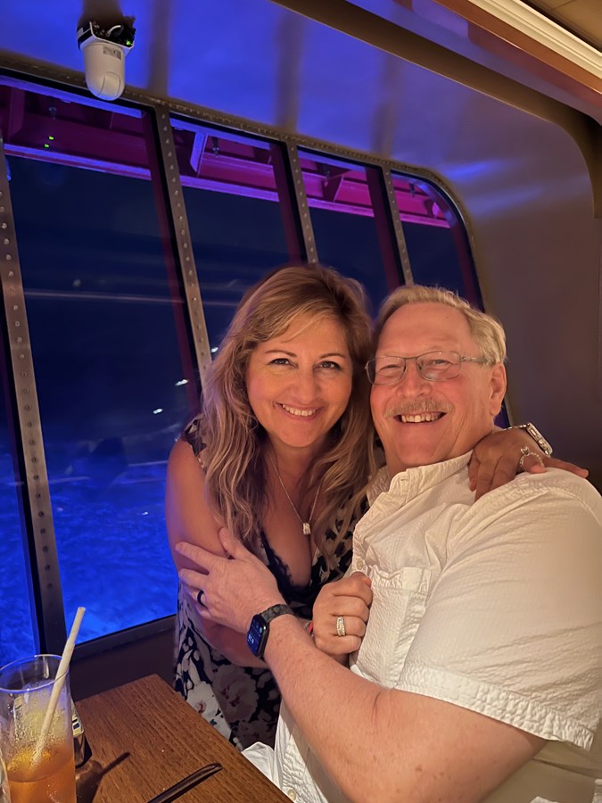 Having some fun adult only time on VIRGIN VOYAGES