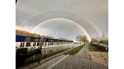 Double Rainbow on the Danube