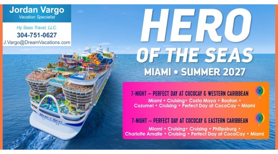 7 Nights on Hero of the Seas Eastern Caribbean 