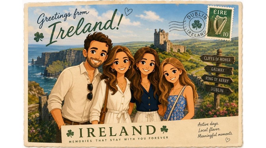Ireland with Adventures by Disney for the Mercers