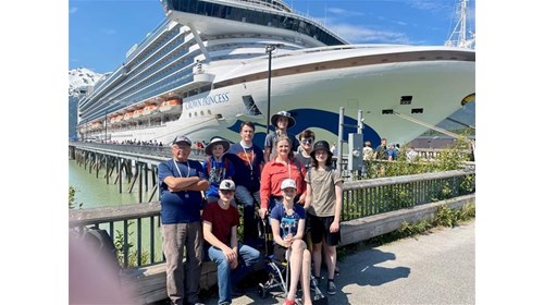 Family Cruise on Crown Princess in Alaska