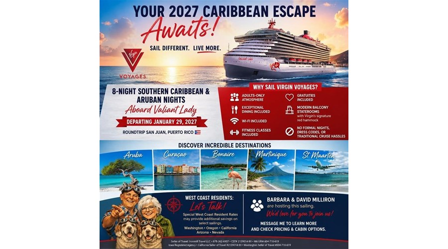8-Night Southern Caribbean & Arubian Nights