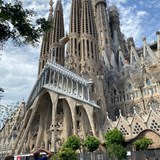 Rear facade of Sagrada Familia