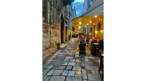 Cafe in Dubrovnik