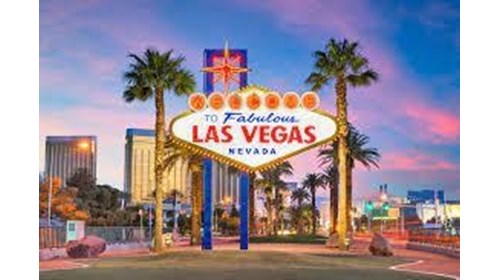 the famous Las Vegas sign