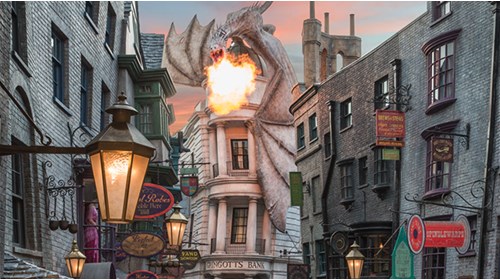 Muggle Dad in Diagon Alley