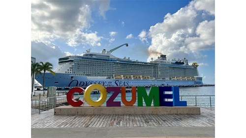 Odyssey of the Seas at Cozumel