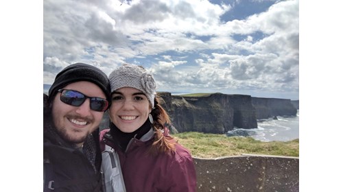 Honeymoon in Ireland, The Cliffs of Moher
