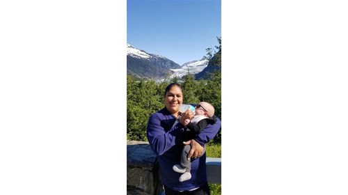 Alaska with baby