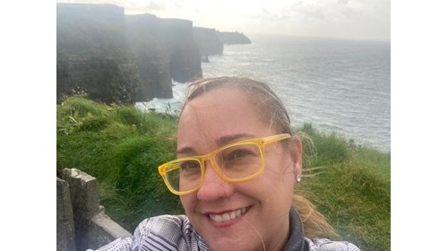 Beautiful views of the Cliffs of Moher in Ireland