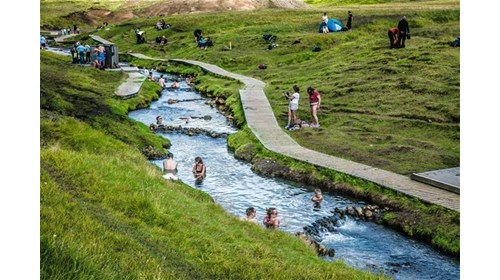Reykjadalur Hot River, Iceland