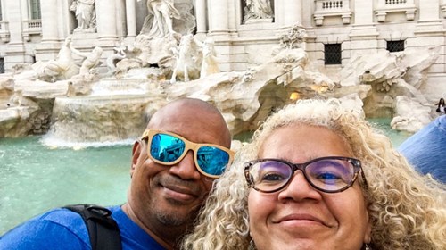 Trevi Fountain in Rome