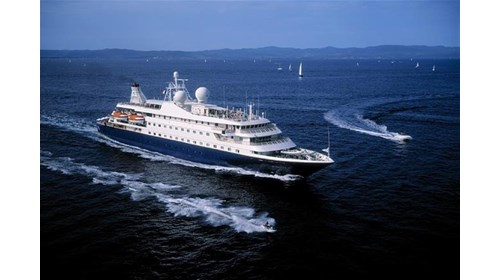 Cruise Ship in the Caribbean