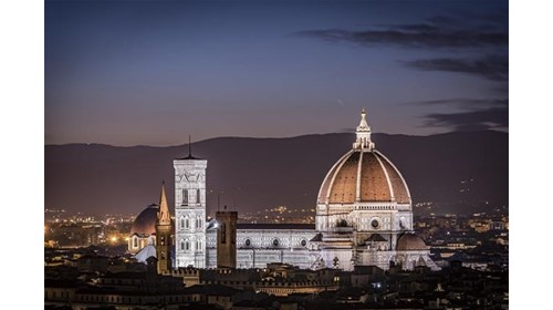 Florence cathedral, Cathedral, Night