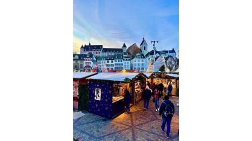Christmas Market in Basel, Switzerland - 2023