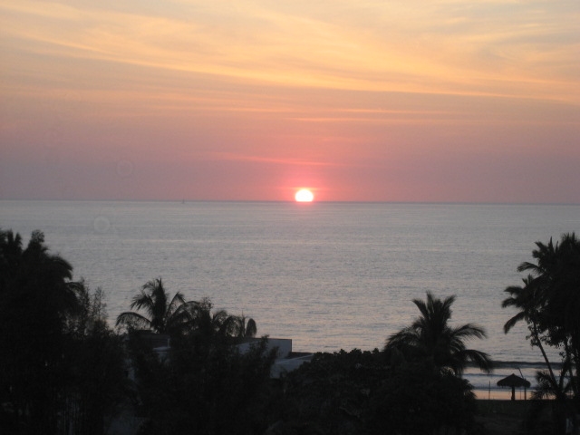 Sunsets are best from Puerto Vallarta