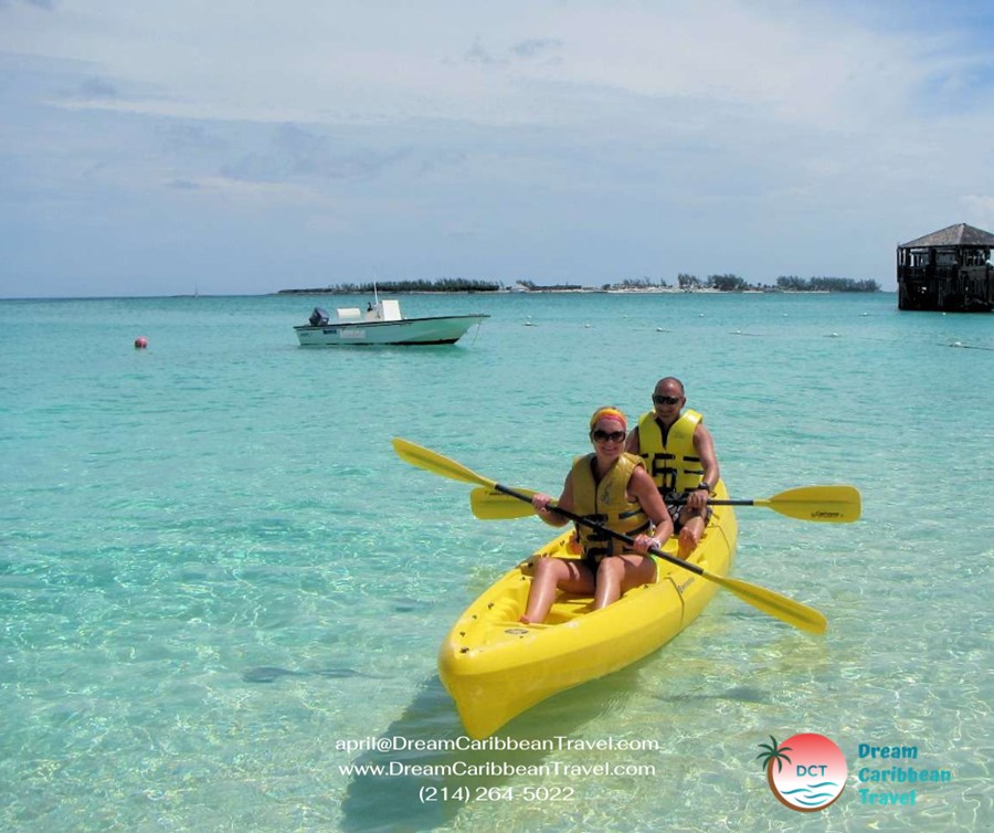 Paddle Boarding in Nassau Bahamas
