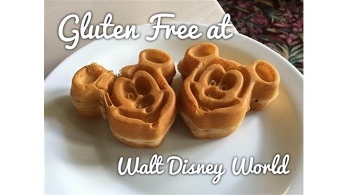 Gluten-Free Mickey Waffles!