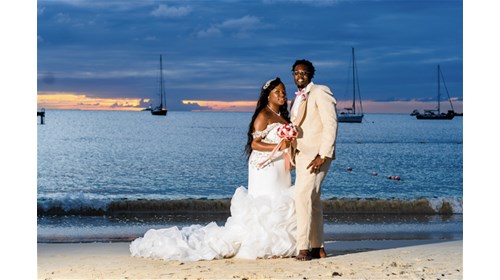 Wedding Couple In Antigua