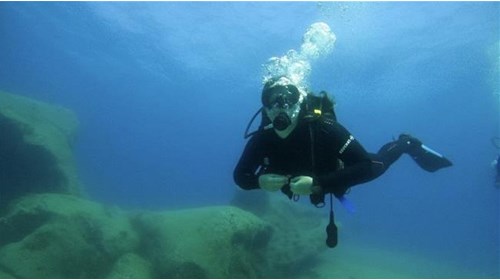 Scuba Diving in Naxos, Greece
