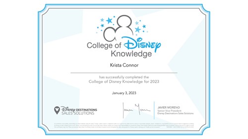 Disney Destinations - College of Knowledge