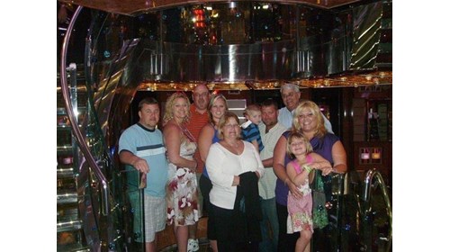 My family and I on the Carnival Dream 2011