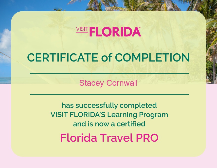 Florida Travel Expert here! 
