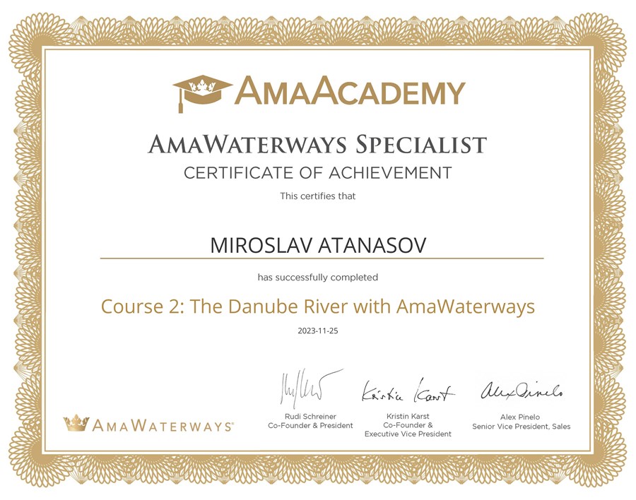 Amawaterways Danube Expert