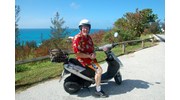 Scootering around Bermuda