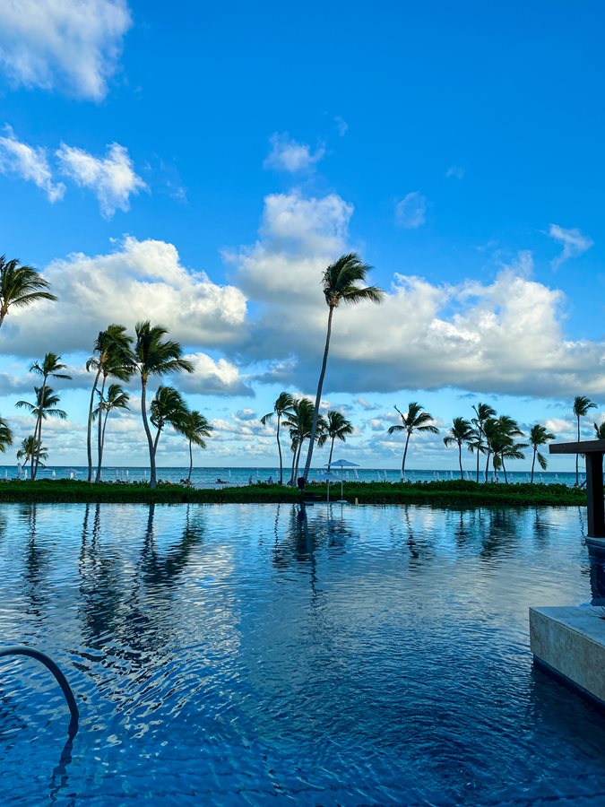 Beautiful pools for families in Punta Cana.