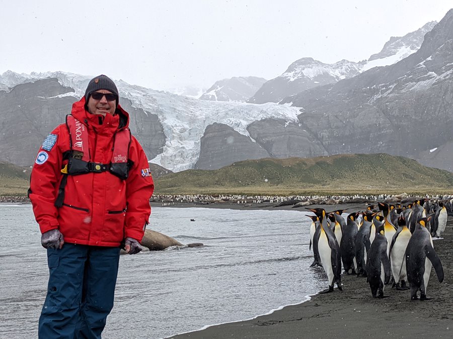 Antarctica - Just hanging out with friends.