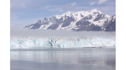 View of Hubbard Glacier in Alaska