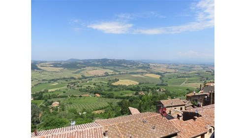 A view of Tuscany landscape
