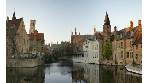 Lovely morning in Bruges...