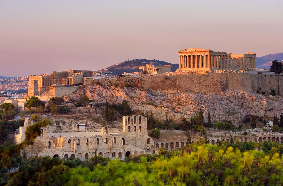 Acropolis and Parthenon Athens