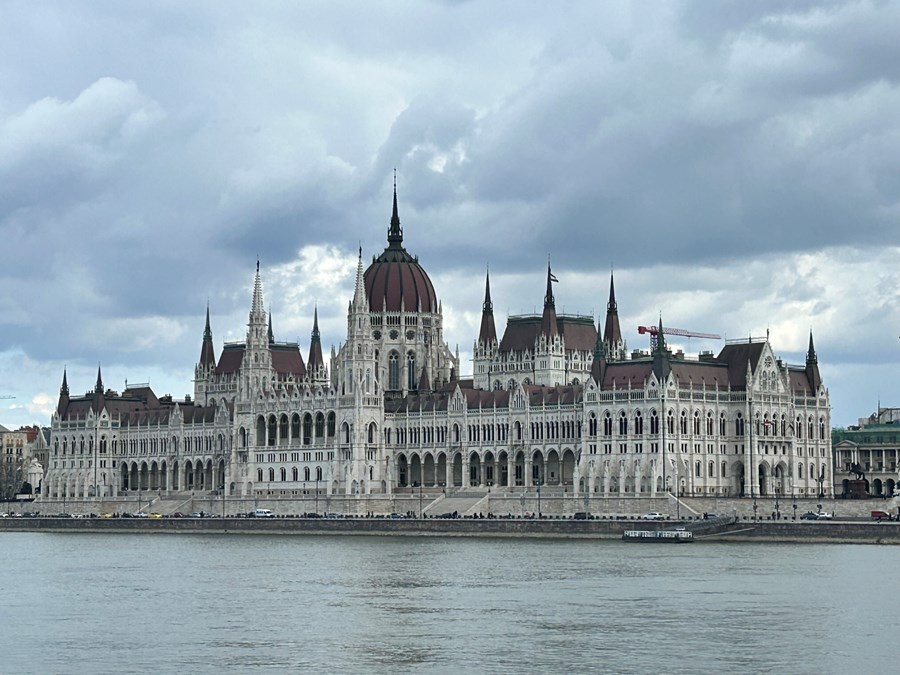 The beautiful Hungarian Parliament Building