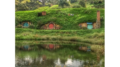 Hobbiton Movie set, New Zealand