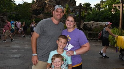 My family and I in Animal Kingdom
