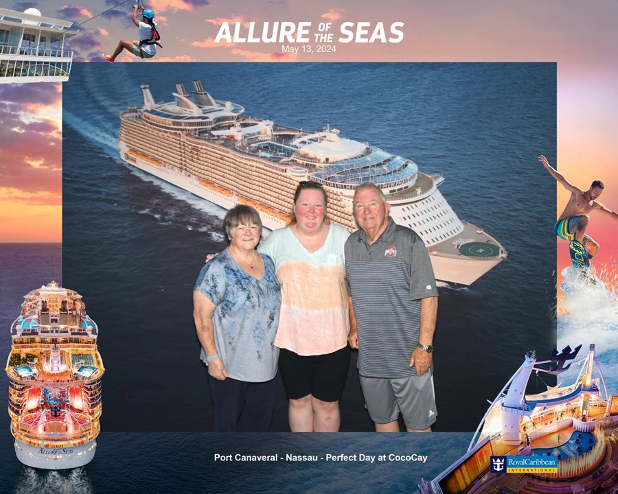 Boarding day photo opportunity at Port Canaveral!