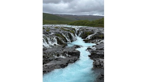 The Stunning Bruarfoss in Iceland
