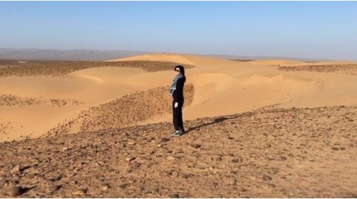 Sahara Desert in Morocco (Erg Chigaga dunes)