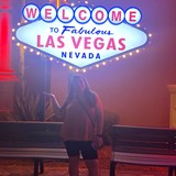 Mini Vegas Welcome Sign 