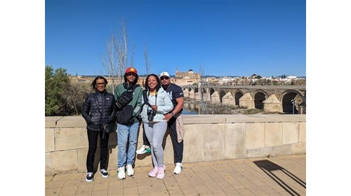 My family  in Cordoba Spain